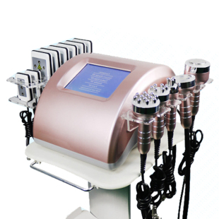 外贸版40k强声波减肥仪 多功能负压塑形刮痧走罐多极提升紧致导入