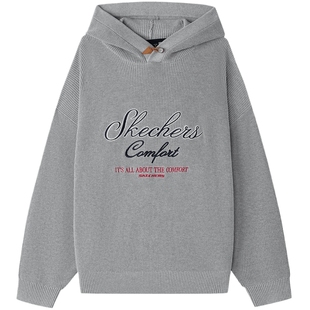 马年系列丨SKECHERS斯凯奇男女运动休闲套头衫卫衣L126U014-046J