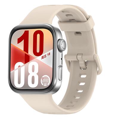 适用华为fit4表带硅胶watch fit4腕表带手环fit4pro手表带fit3智能运动男女秋冬新款高级感替换配件官方同款