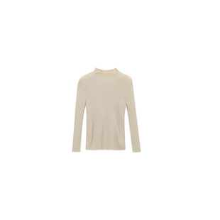 女童打底衫秋装2025新款洋气儿童百搭纯色针织羊毛衫女孩高领毛衣