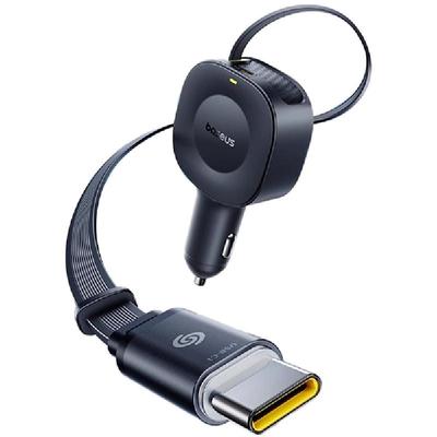 倍思2025新一拖二车载充电器车充