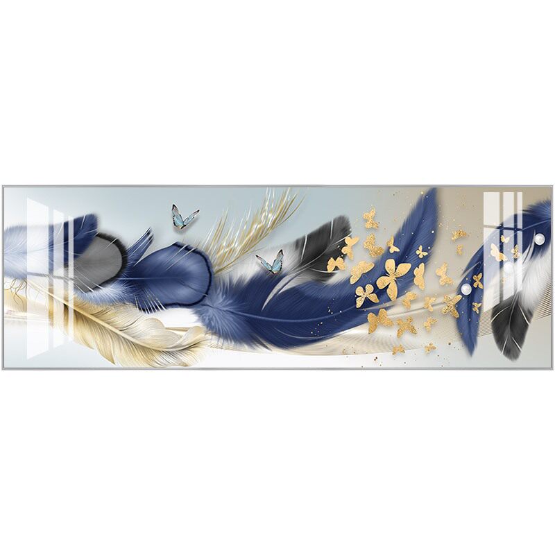 厢宅一品卧室背景墙装饰画抽象画