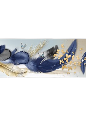 厢宅一品卧室背景墙装饰画抽象画