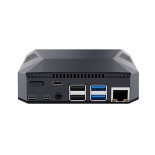 树莓派4 开发板一体机铝合金Argon ONE金属外壳Linux编程电脑主机
