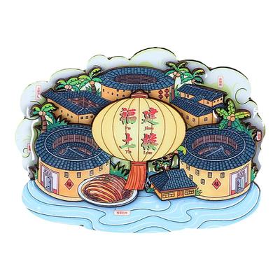 立体木质冰箱贴磁贴旅游纪念品