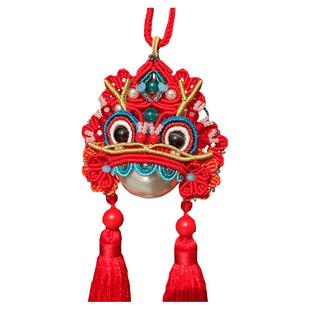 时光与美  福龙招宝 瑞兽吉祥物中国结diy编绳材料包