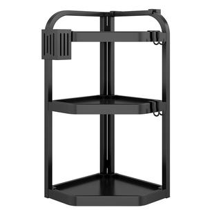 厨房置物架台面三角多层调料收纳架子多功能厨具调味用品筷子刀架