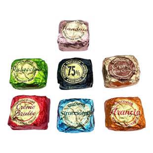 【现】意大利进口闻绮Venchi 75%鱼子酱状黑巧克力夹心喜糖零食