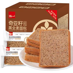 共约72片3斤奇亚籽黑全麦
