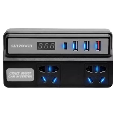 电瓶转换器12V转220V逆变器充电