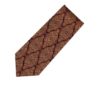 费尔顿 巴洛克网状碎花复古色织真蚕丝领带商务男正装休闲礼盒