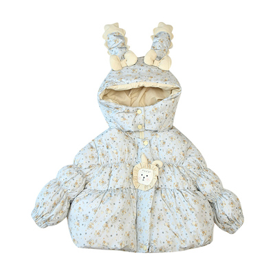 超好看女童棉服冬装2025新款洋气