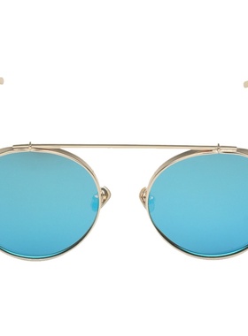 圆脸情侣偏光男士个性风太阳眼镜