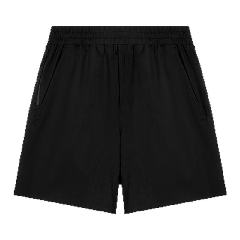 UNAWARES WARDROBE系列 反光烫标松紧腰短裤