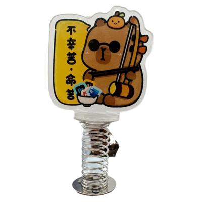 亚克力卡通动漫明星周边弹簧立牌