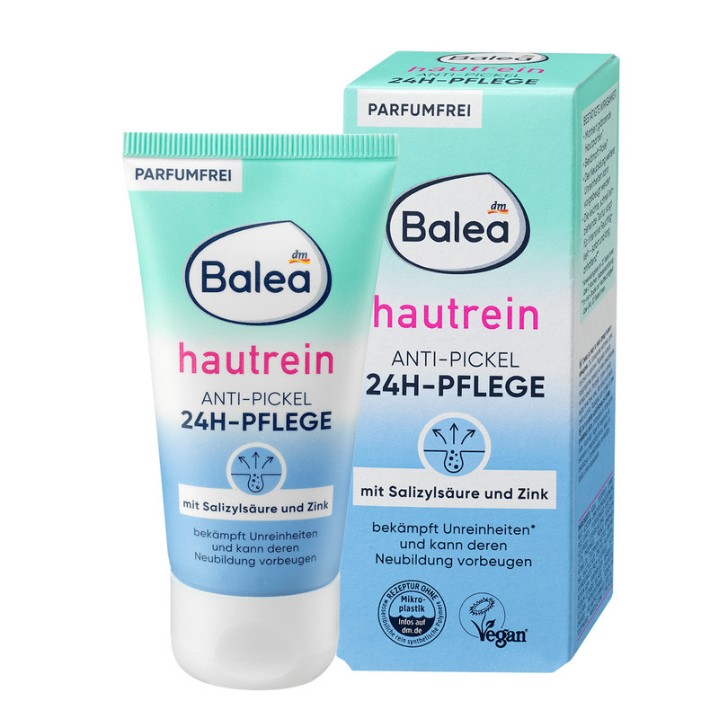 balea24小时清洁抗粉刺护理面霜