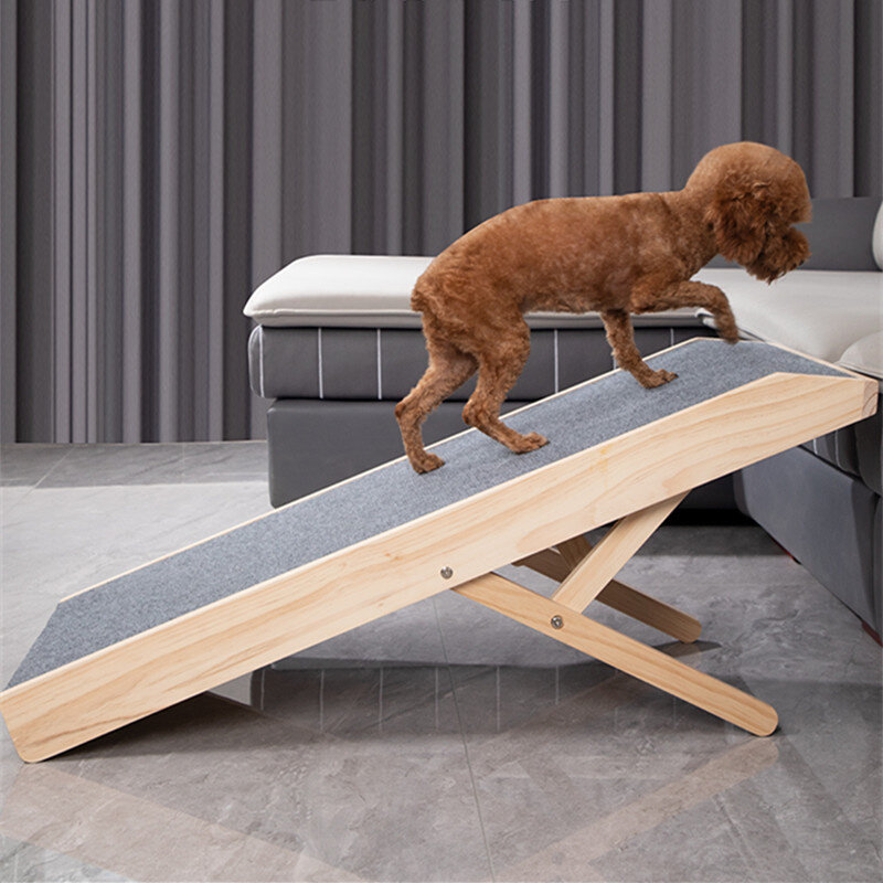 狗狗斜坡楼梯木制宠物爬梯高龄犬无障碍上下床梯子坡道台阶可折叠