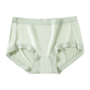 兰精莫代尔内裤女纯棉抗菌裆性感无痕中腰大码三角不夹臀短裤新款