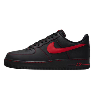 Nike Air Force 1 AF1 马年限定黑红 低帮空军一号板鞋HQ2037-005
