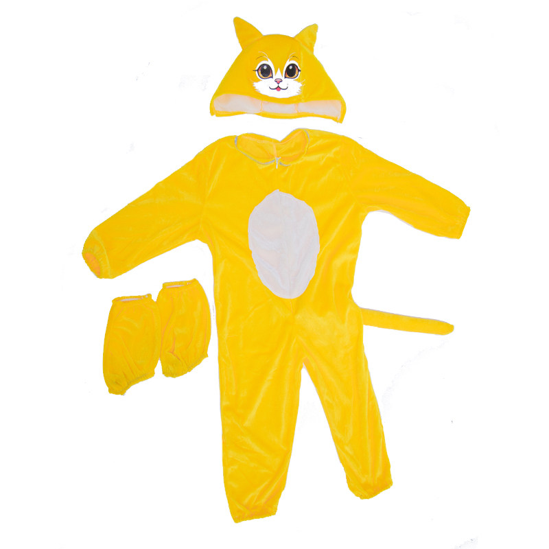 六一儿童演出服小猫表演服卡通动物幼儿大童小猫咪话剧舞蹈服装