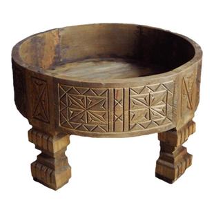 Chakki Table手工雕刻摩洛哥古咖啡桌茶几民宿客厅拍照装饰几边几