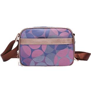 盛装舞步2025小斜挎包女迷你小方包旅游潮流时尚帆布小包128