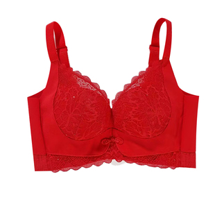 爱戴文胸国色添香5代6692无钢圈能量石舒适蕾丝收副乳调整型内衣