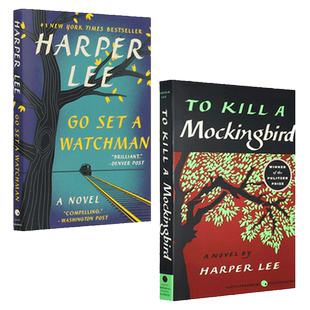 杀死一只知更鸟 设立守望者 英语原版To Kill a Mockingbird守望之心 英文原著学习小说书籍Harper Lee哈珀李搭flipped相约星期二