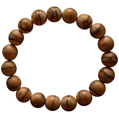 【收藏黑棋】越南芽庄黑棋楠桶珠手串沉水级全满油佛珠木质手链