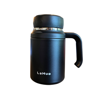 高档保温杯男士女大容量泡茶杯316不锈钢办公室水杯茶水分离水壶