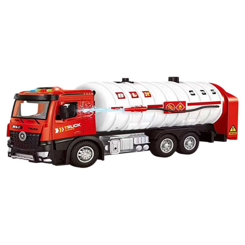 声光故事惯性油罐车玩具运输车