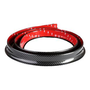 汽车改装通用宽体轮眉防撞条装饰橡胶轮眉贴防蹭防擦条越野车SUV