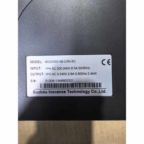 议价汇川400W变频器MD200SO.4BCANSC维修