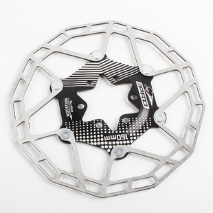 台湾PRO 山地自行车浮动碟片 超轻80g 碟刹盘片 六钉刹车片 160mm