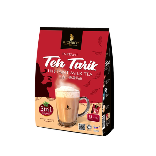 马来西亚进口速溶奶茶粉富家仔经典港式原味三合一拉茶冲饮袋装