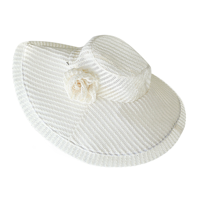 印计谷羽 设计师原创 大檐防晒帽女春夏新款镂空透气百搭遮阳帽子