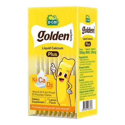 【3盒装】迪巧小黄条plus液体钙