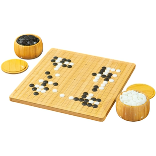 云子围棋云南围棋子成人五子棋儿童黑白棋老云窑子棋盘套装初学者