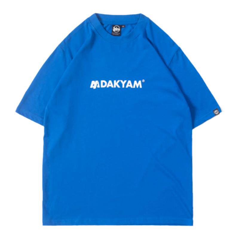 DAKYAM印花简约领口短袖情侣装
