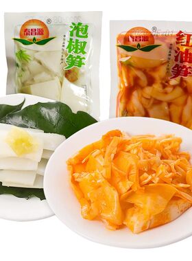 开袋即食泡椒竹笋泰昌源