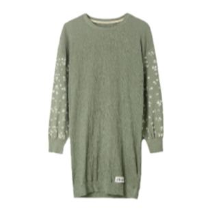 Outlets品牌折扣正品 ZX秋装2025新款优雅简洁大方中腰气质连衣裙