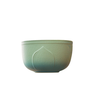 【会员】敦煌青莲叠翠莲花对杯茶具礼盒浮雕品茗杯乔迁生日礼物