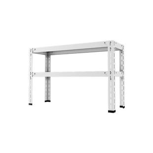 靠墙小货架单层置物架储物架双层家用厨房落地铁架子角钢角铁架子