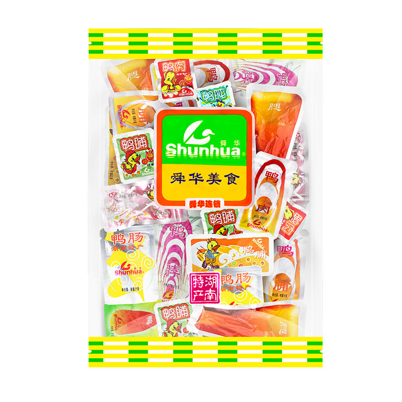 舜华临武鸭散装湖南特产郴州鸭脯鸭肉鸭脖鸭翅卤味国庆送礼湘品堂