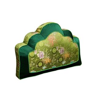 中式红木沙发靠垫如意枕罗汉床抱枕客厅实木布艺中国风靠背喜庆