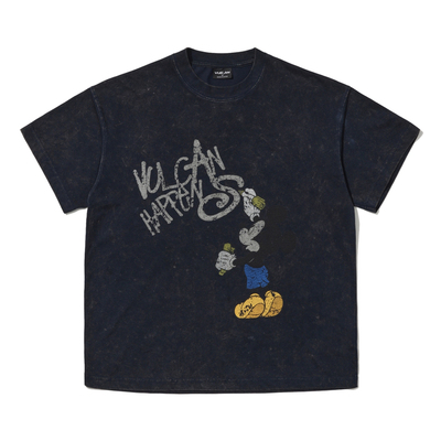 VULCAN米奇复古印花短袖