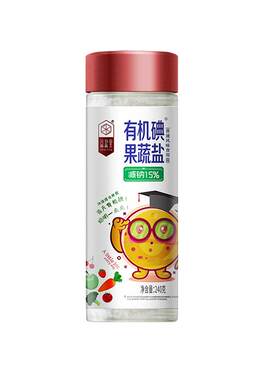益盐堂有机碘果蔬盐宝宝食用盐
