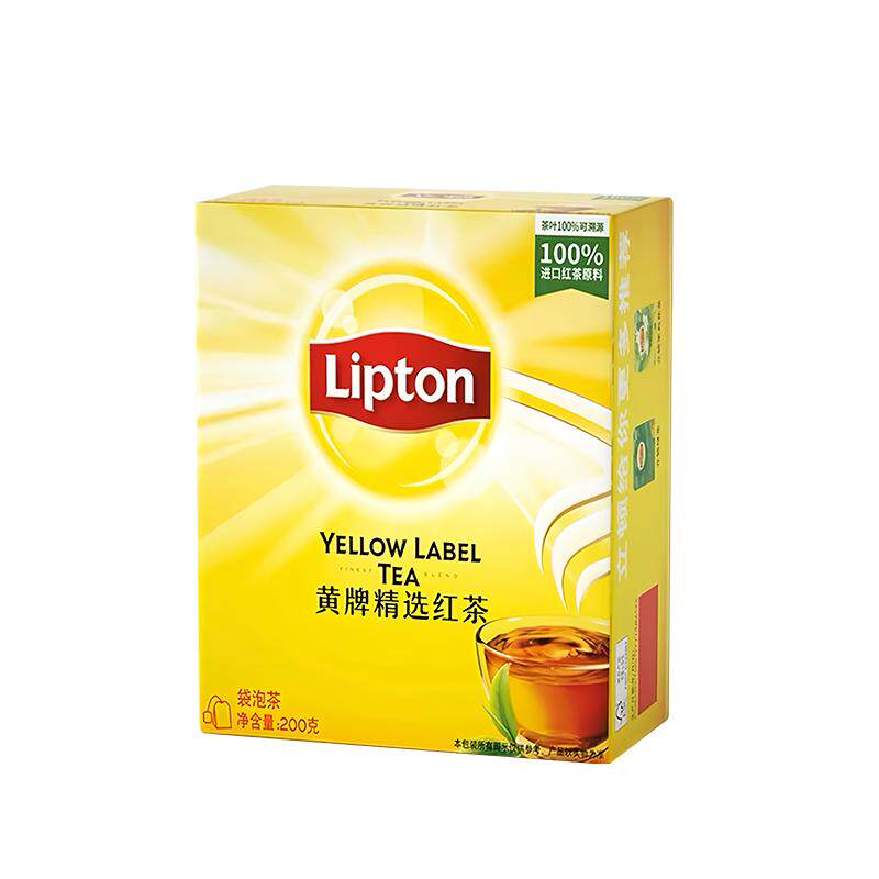 立顿lipton官网25包提神花草茶叶