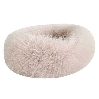 秋冬简约高级感真狐狸毛围脖