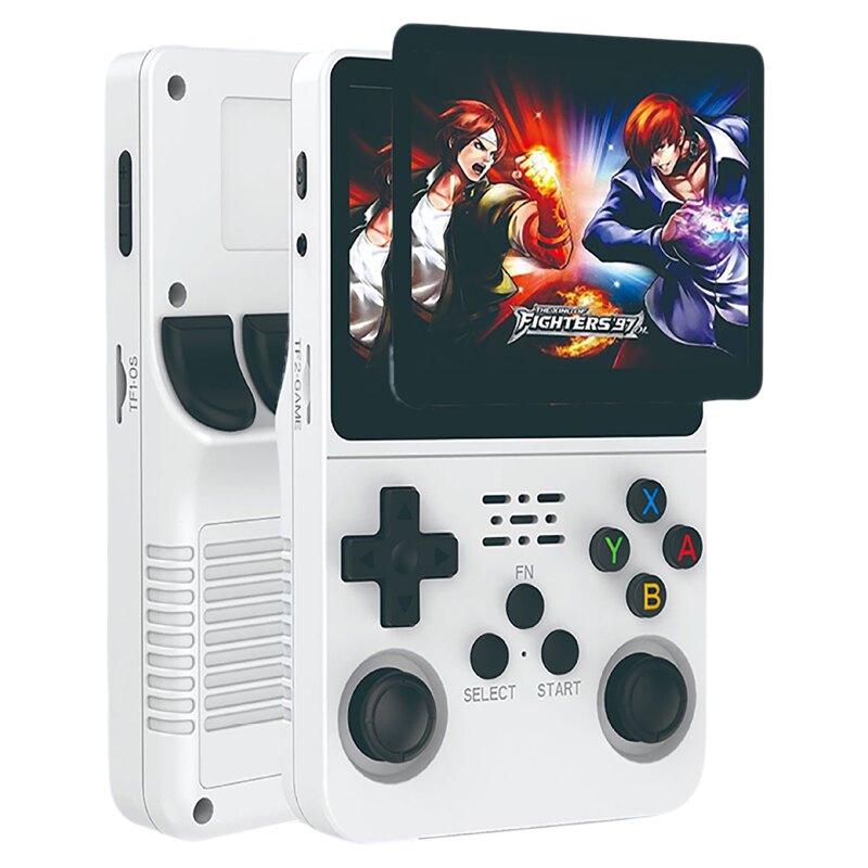 R36S开源掌机3.5英寸IPS高清屏 复古掌上游戏机 怀旧街机PS1/GBA